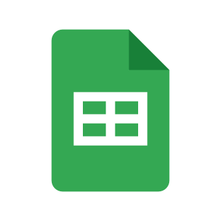 Google Sheets icon